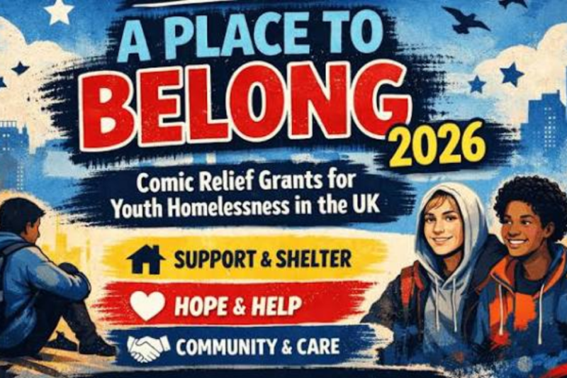 Comic Relief Community Fund 2026/27