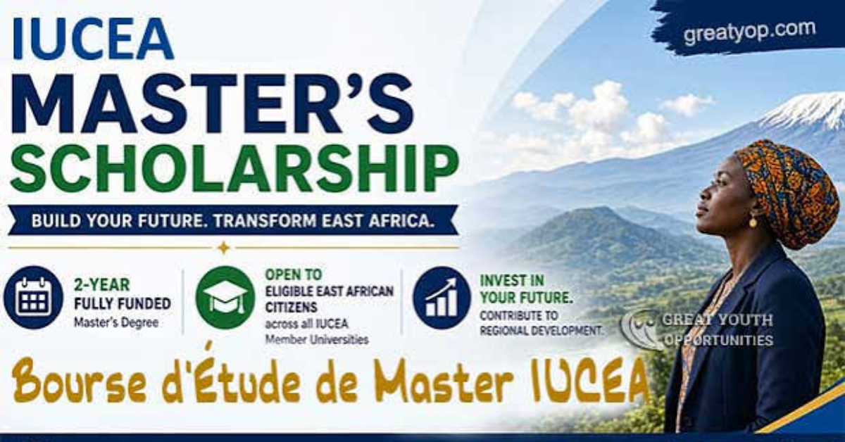 IUCEA KfW East African Masters Scholarships 2026