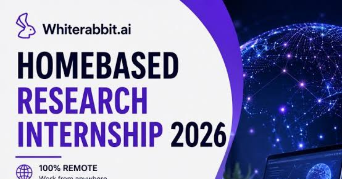 Whiterabbit.ai Research Scientist Intern 2026