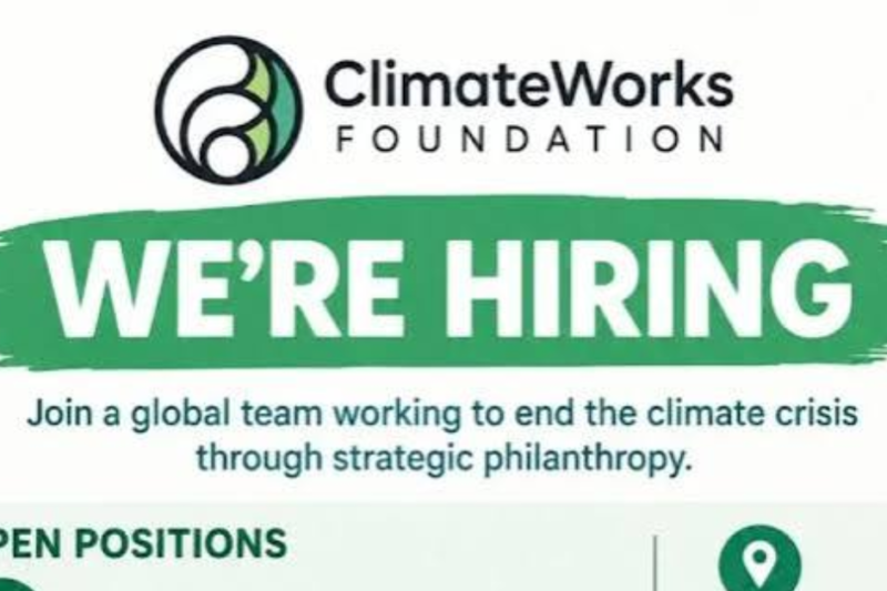 ClimateWorks Foundation Remote Associate Director Job 2026: Apply for a Donor Communications Position