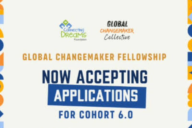 Global Changemaker Fellowship 2026: Six-Month Virtual Leadership Programme for Young Social Innovators