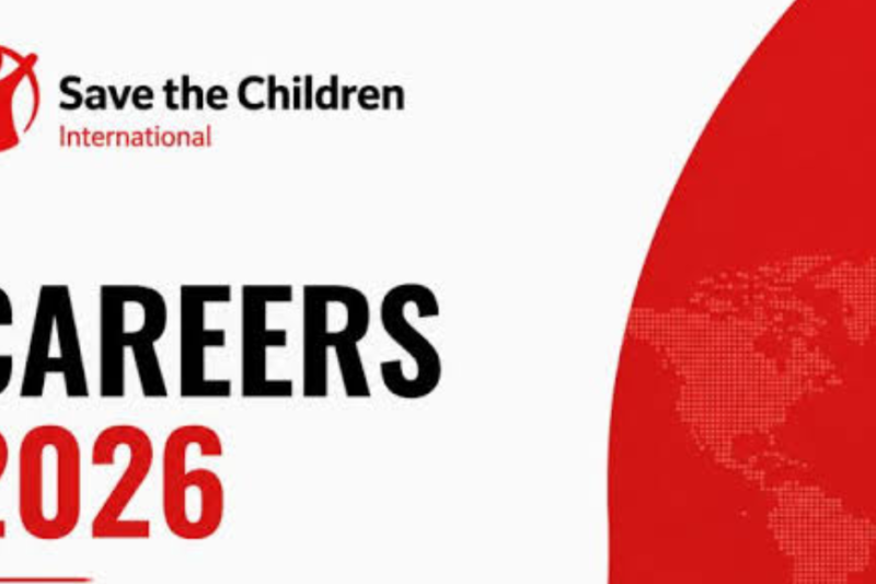 Save the Children Multiple Job Opportunities in 2026