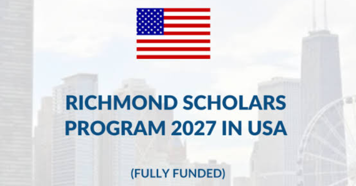Richmond Scholars Program 2027 in the USA