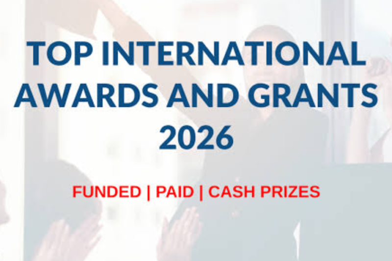 Top International Awards and Grants 2026