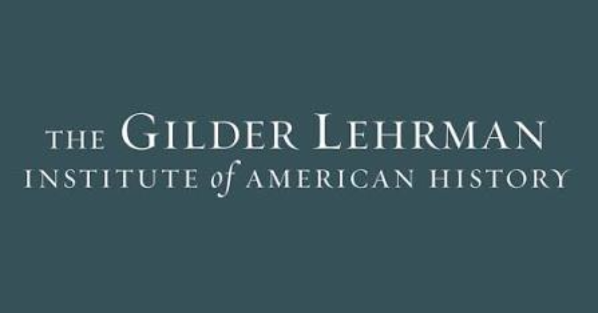 Gilder Lehrman Scholarly Fellowships 2026