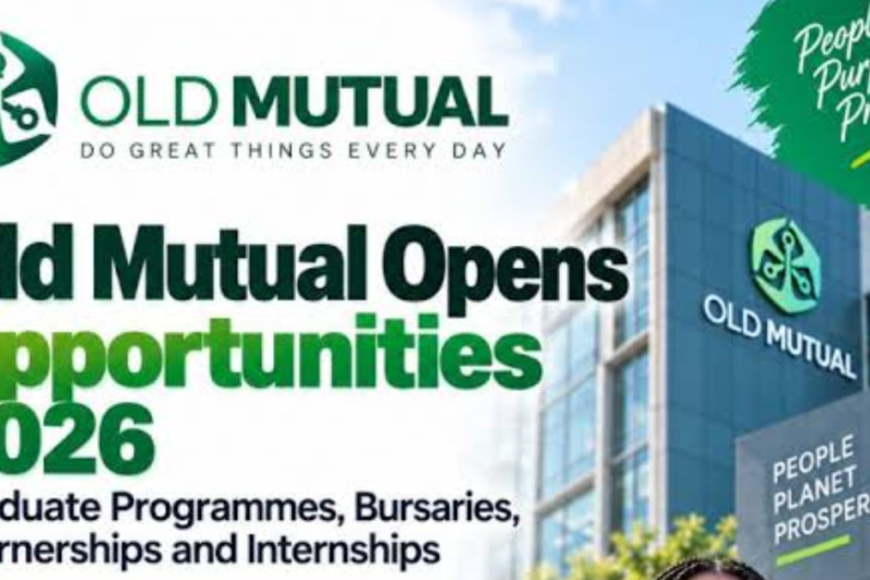Old Mutual Graduate Programmes 2026: Graduate Jobs, Internships, Bursaries, and Learnerships