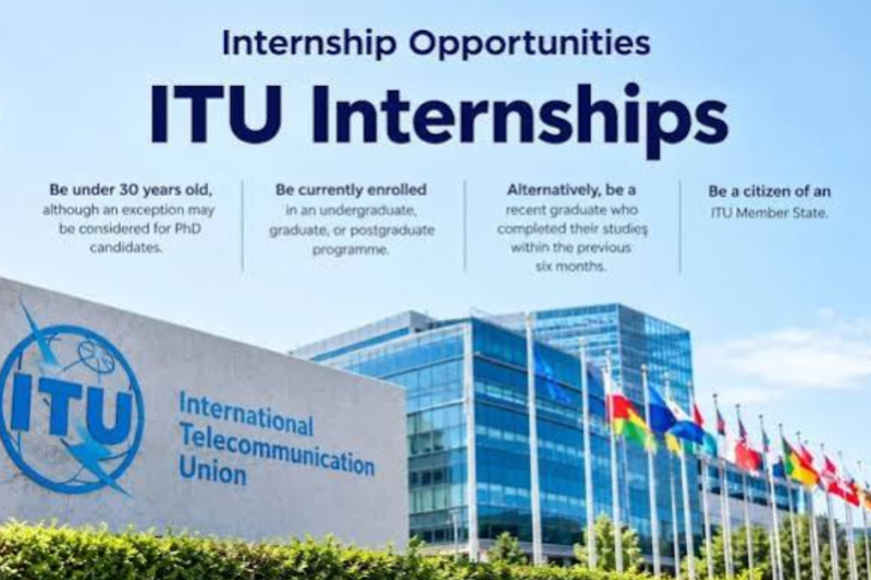 ITU Internships 2026: Apply for Multiple International Telecommunication Union Internship Opportunities