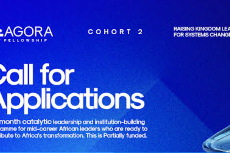 The Agora Fellowship 2027: Partially Funded 9-Month Leadership Program for African Professionals