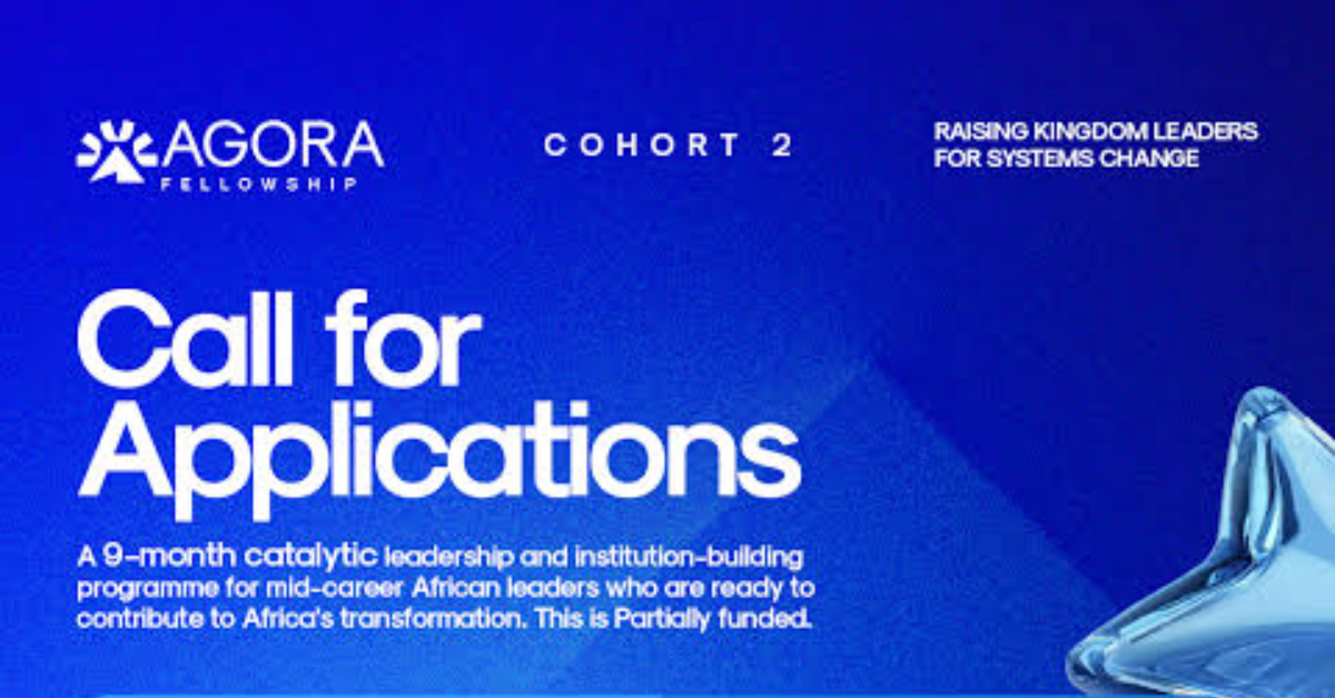 The Agora Fellowship 2027