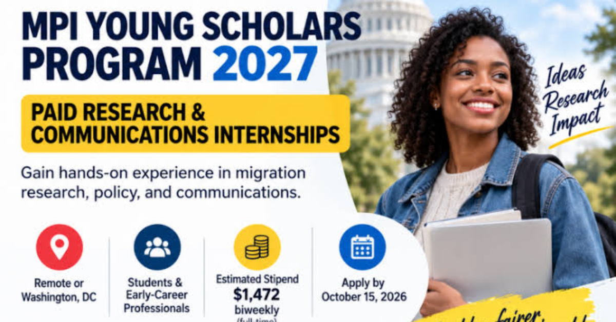 MPI Young Scholars Program 2027