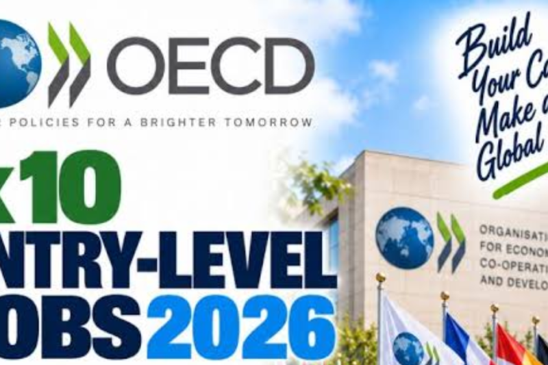 OECD x10 Entry-Level Jobs 2026: Explore Career Opportunities at the OECD