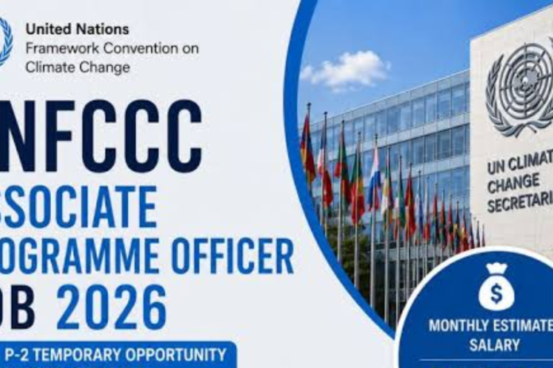 UNFCCC Associate Programme Officer Job 2026: P-2 Climate Action Opportunity in Bonn