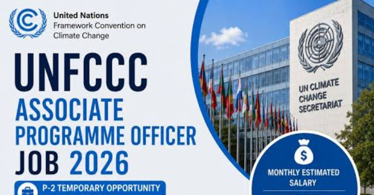 UNFCCC Associate Programme Officer Job 2026