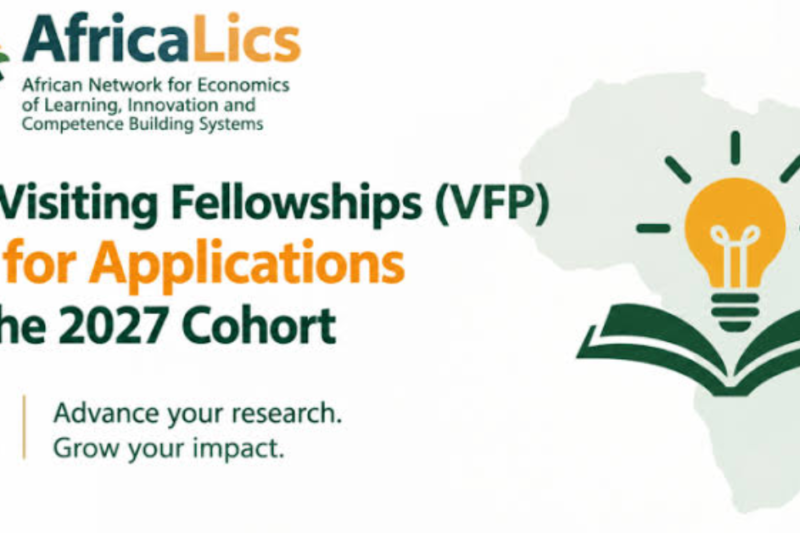 AfricaLics Visiting PhD Fellowship 2027: Funded Opportunity for Young African Researchers – Apply by October 2
