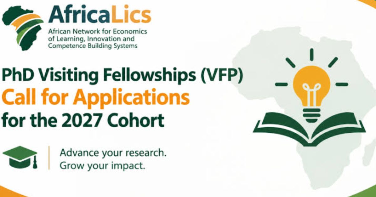 AfricaLics Visiting PhD Fellowship 2027