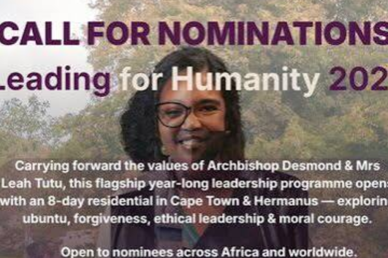 Desmond & Leah Tutu Leading for Humanity 2027