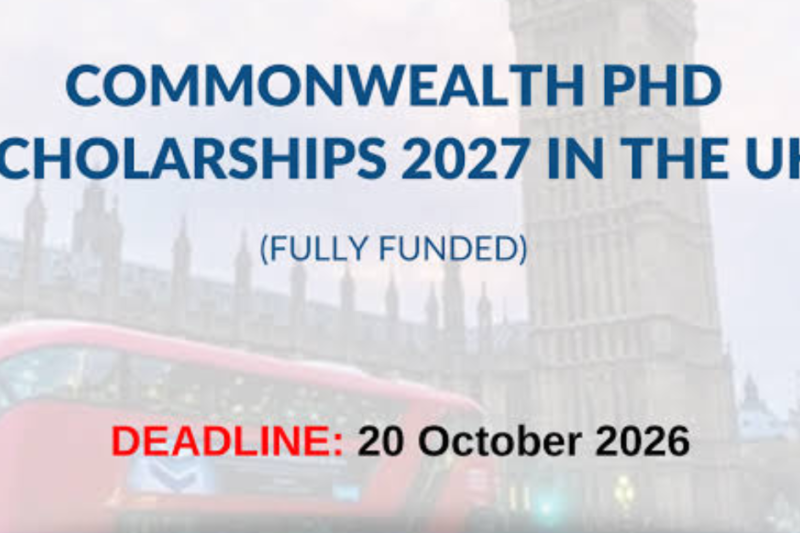 Canon Collins Commonwealth Scholarships: Fully Funded PhD Opportunities in the UK – Apply by October 21