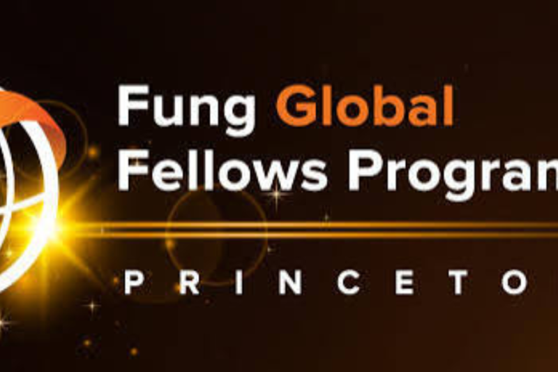 Princeton Fung Global Fellows Program 2027/28: Fellowship for Early-Career Scholars – Apply by November 16