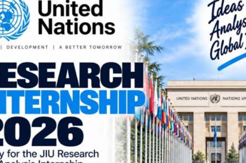 United Nations Research Internship Job 2026: Apply for the JIU Research and Analysis Internship in Geneva