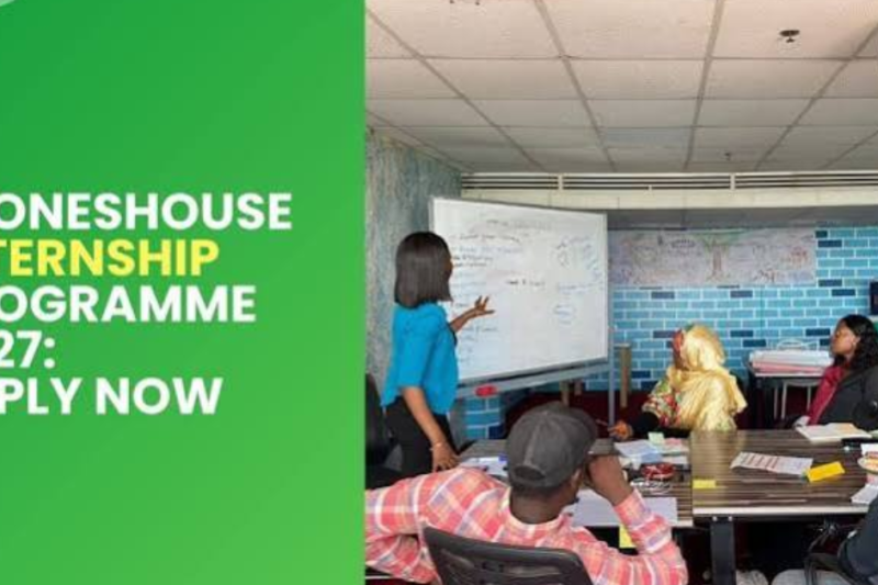 Cloneshouse Internship Programme 2027: Professional Development Opportunity – Apply by November 6