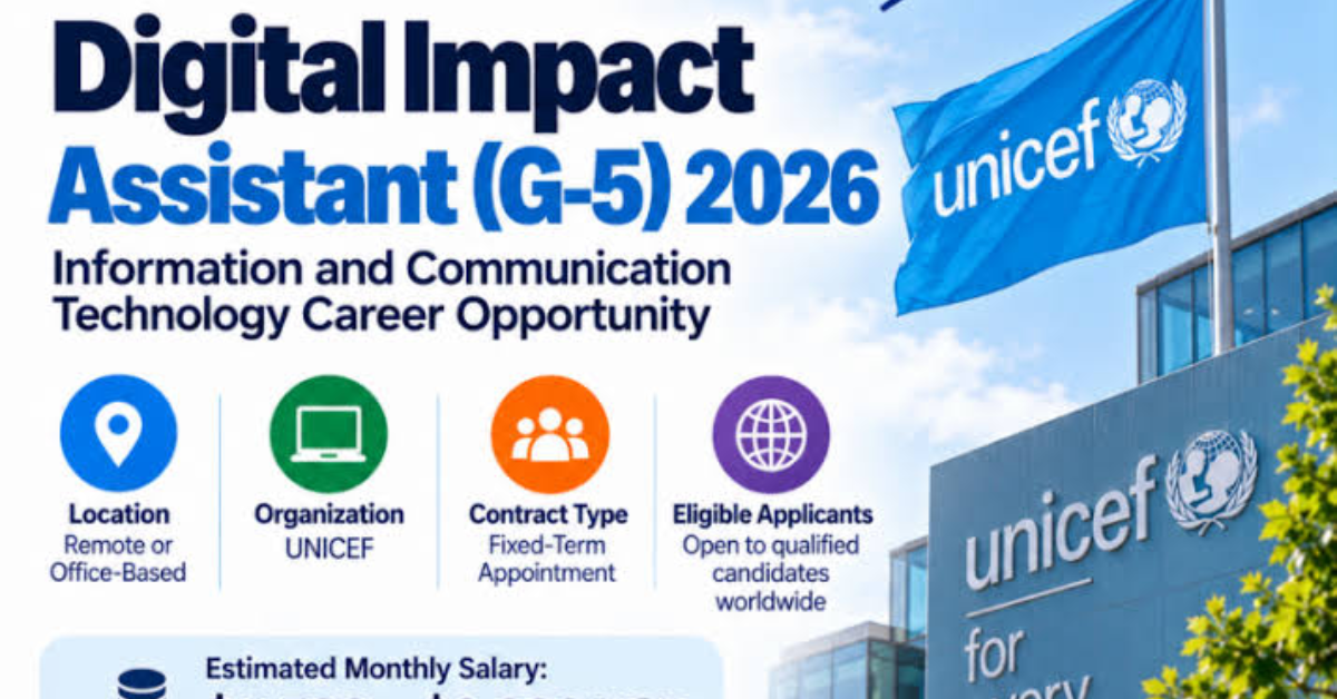 UNICEF Digital Impact Assistant (G-5) 2026