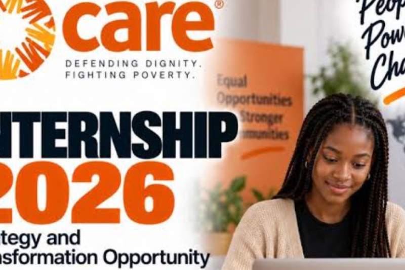 CARE Internship Job 2026: Strategy and Transformation Opportunity
