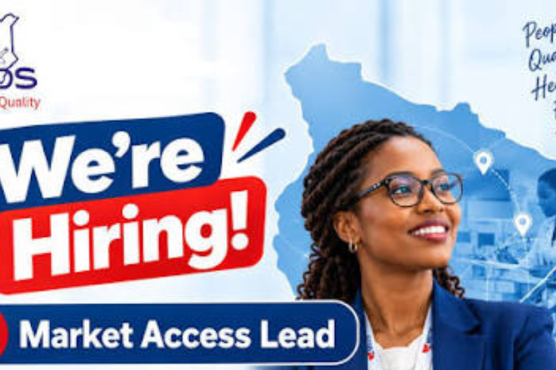 MEDS Market Access Lead Jobs 2026: 6 Positions Available in Nairobi, Kenya