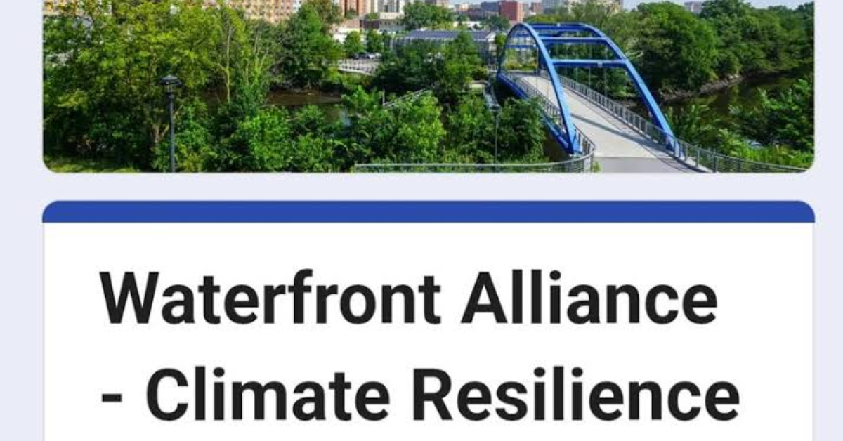 Exciting virtual and in-person fellowship: Apply now for the 2027 Waterfront Alliance – Climate Resilience Fellowship
