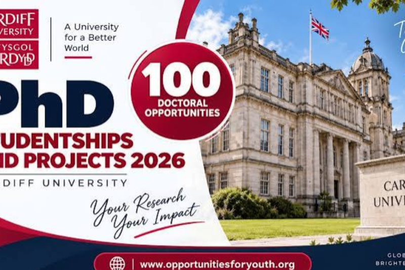 Cardiff University WGSSS ESRC Fully Funded PhD Studentships 2027