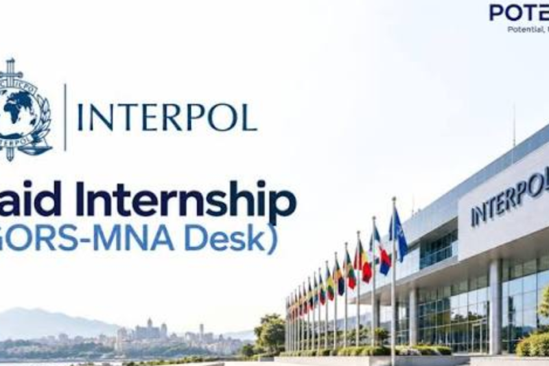INTERPOL GORS–MNA Desk Internship 2026 in Lyon, France (Paid International Internship)