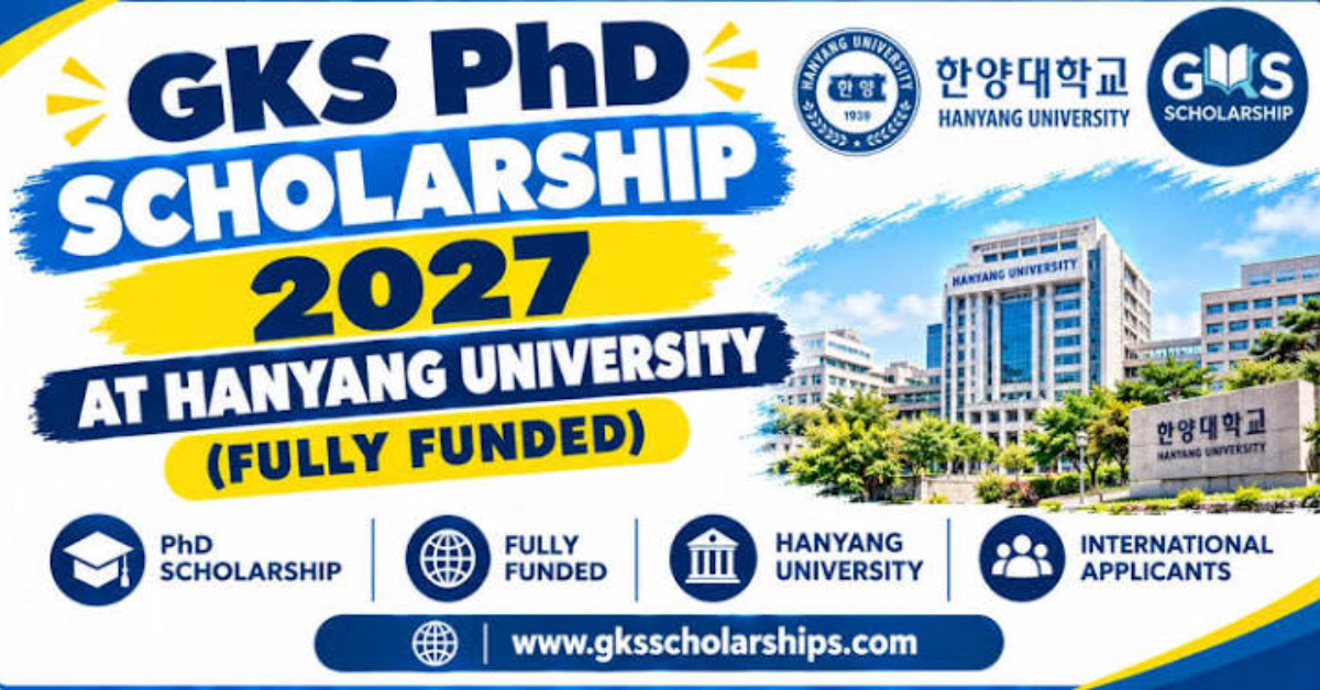 Fully Funded PhD in South Korea