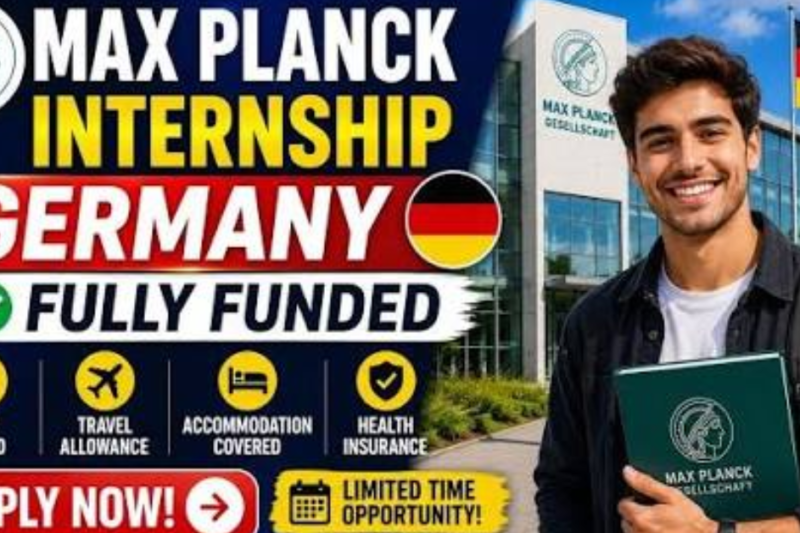 Fully Funded CaCTüS Internship Programme 2027 in Tübingen and Stuttgart, Germany 2027: Earn €1,350 Monthly at Max Planck Institutes