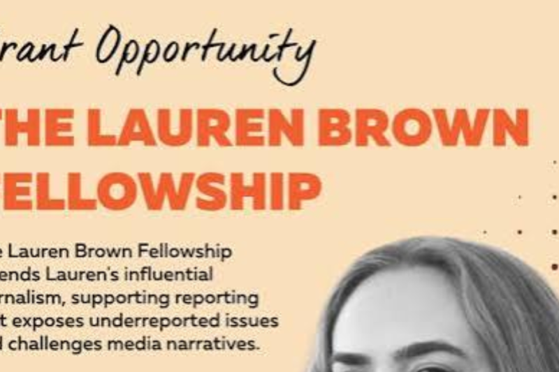 Calling Women Journalists: Apply for the 2026 Lauren Brown Fellowship and Reporting Grants