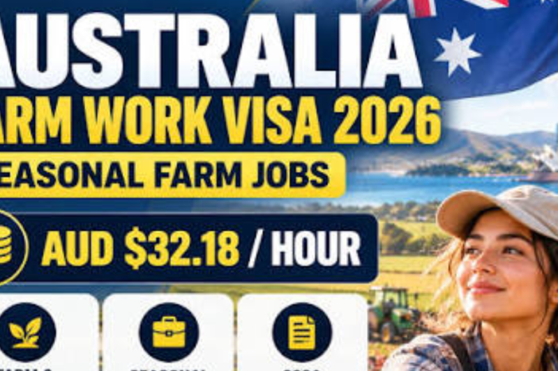 Farm Worker Job in Australia 2026 (Visa Sponsorship)