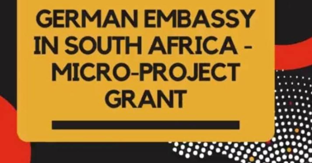 German Missions Micro-Project Scheme 2027