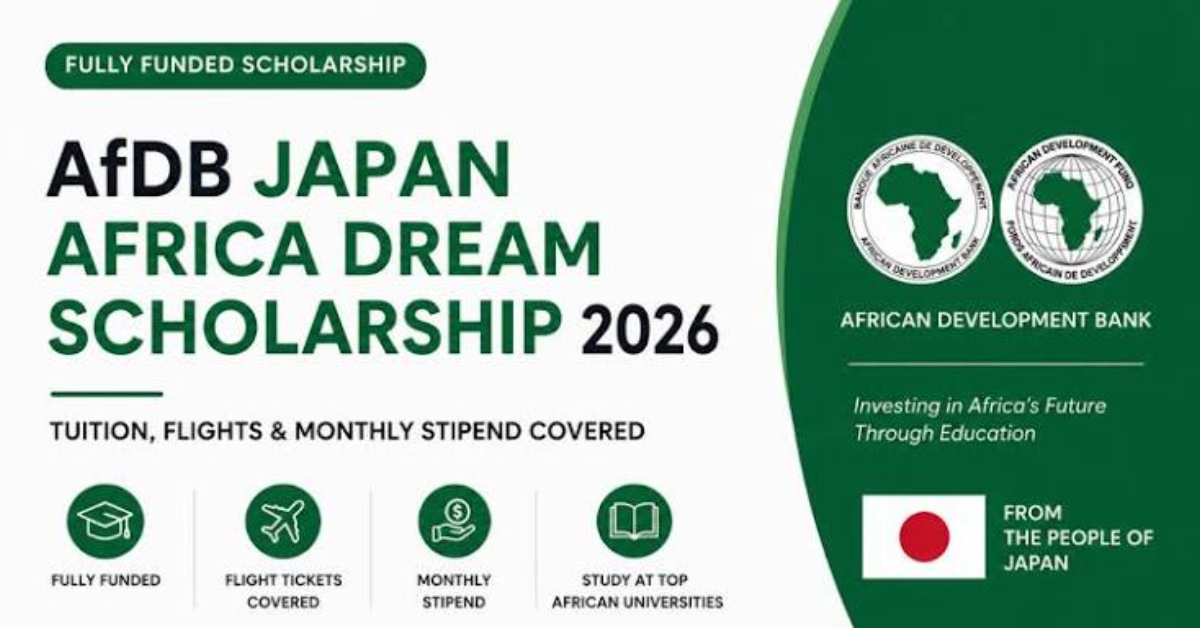 AfDB Japan Africa Dream Scholarship 2026
