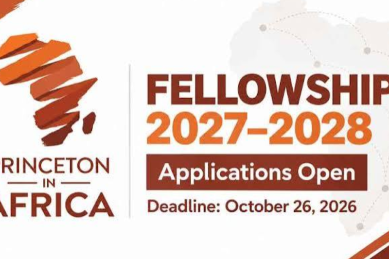 Princeton in Africa Fellowship 2027–2028