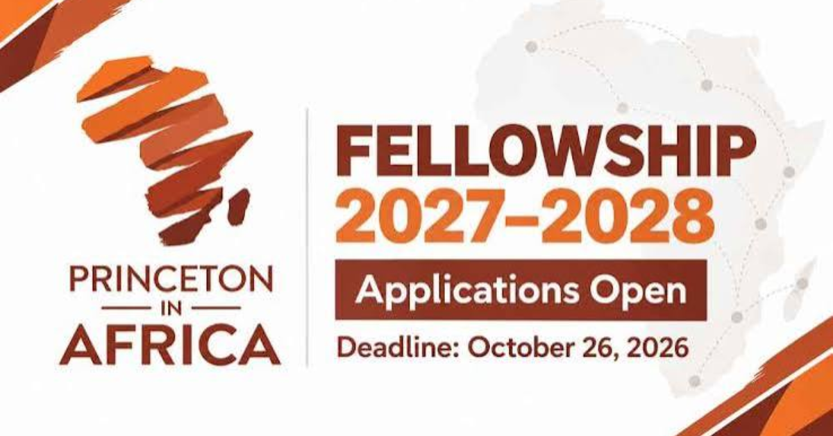 Princeton in Africa Fellowship 2027–2028