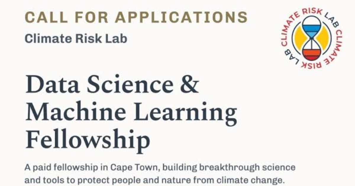 Apply for the Data Science and Machine Learning Fellowship 2027