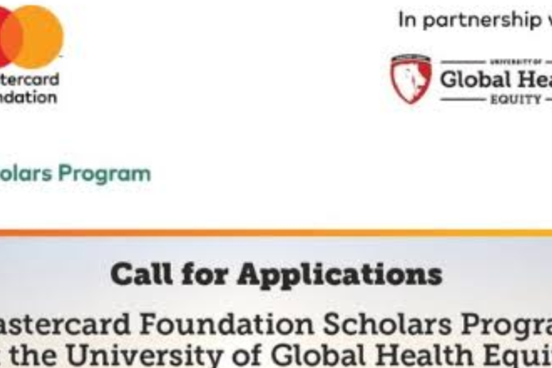 Fully Funded Mastercard Foundation Scholarship 2026 at the University of Global Health Equity (UGHE): MSc Opportunity for Young Africans