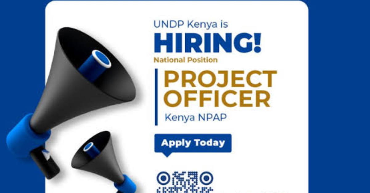 UNDP Seeks a Project Officer Job 2026 in Nairobi, Kenya
