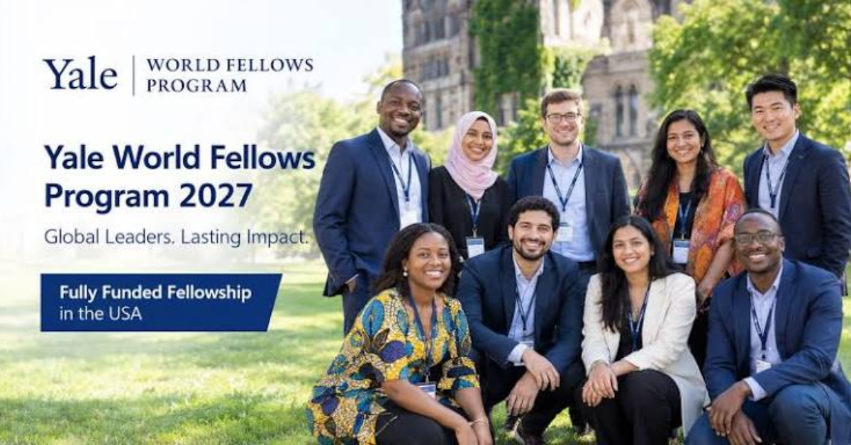 Applications are now open for the Yale World Fellows Program 2027