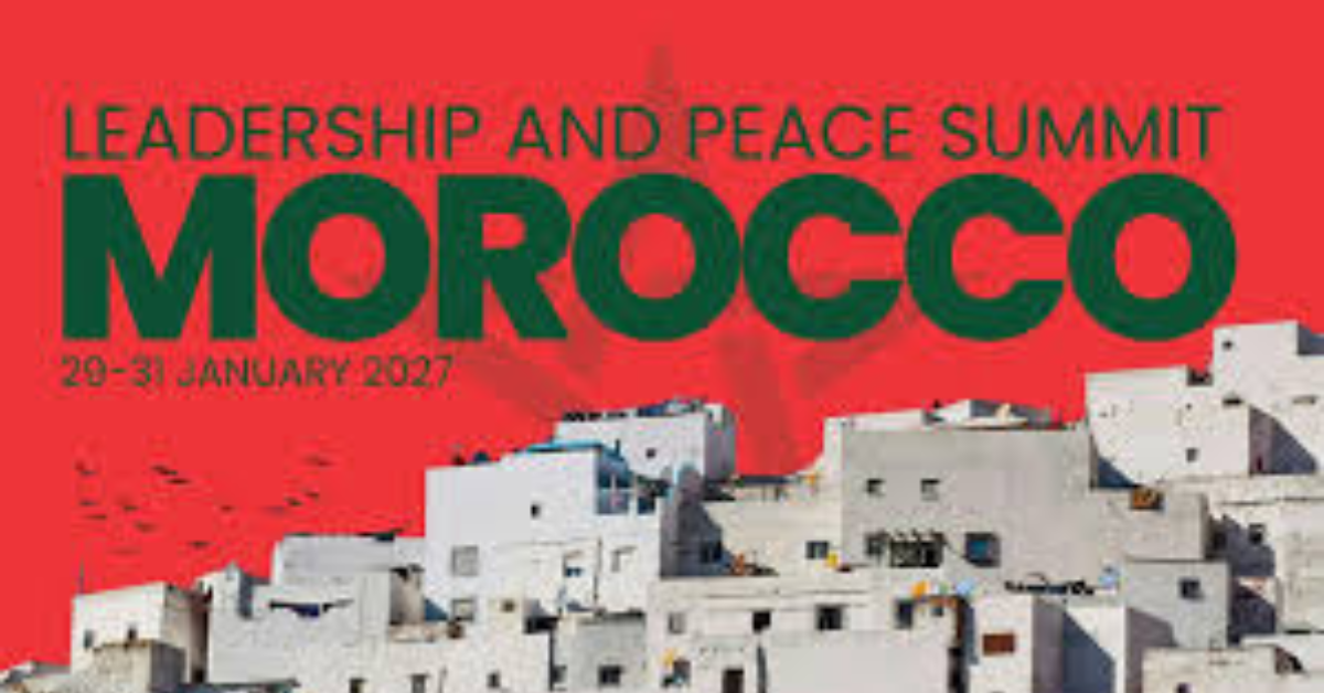 Leadership and Peace Summit Morocco 2027 (Fully Funded)