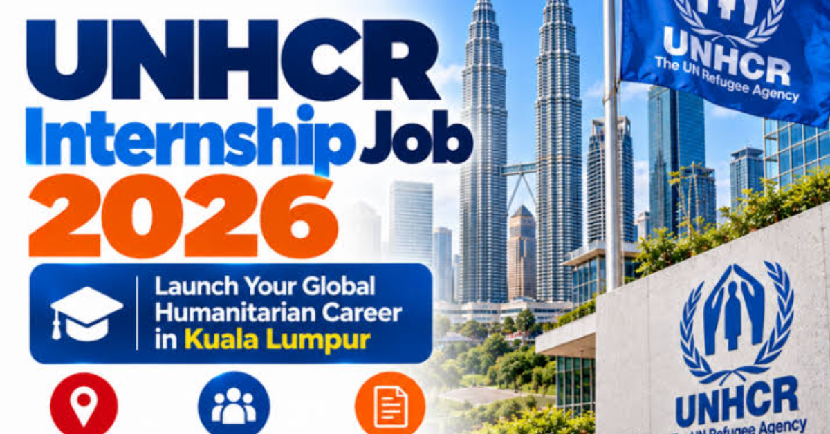 UNHCR Internship Job 2026