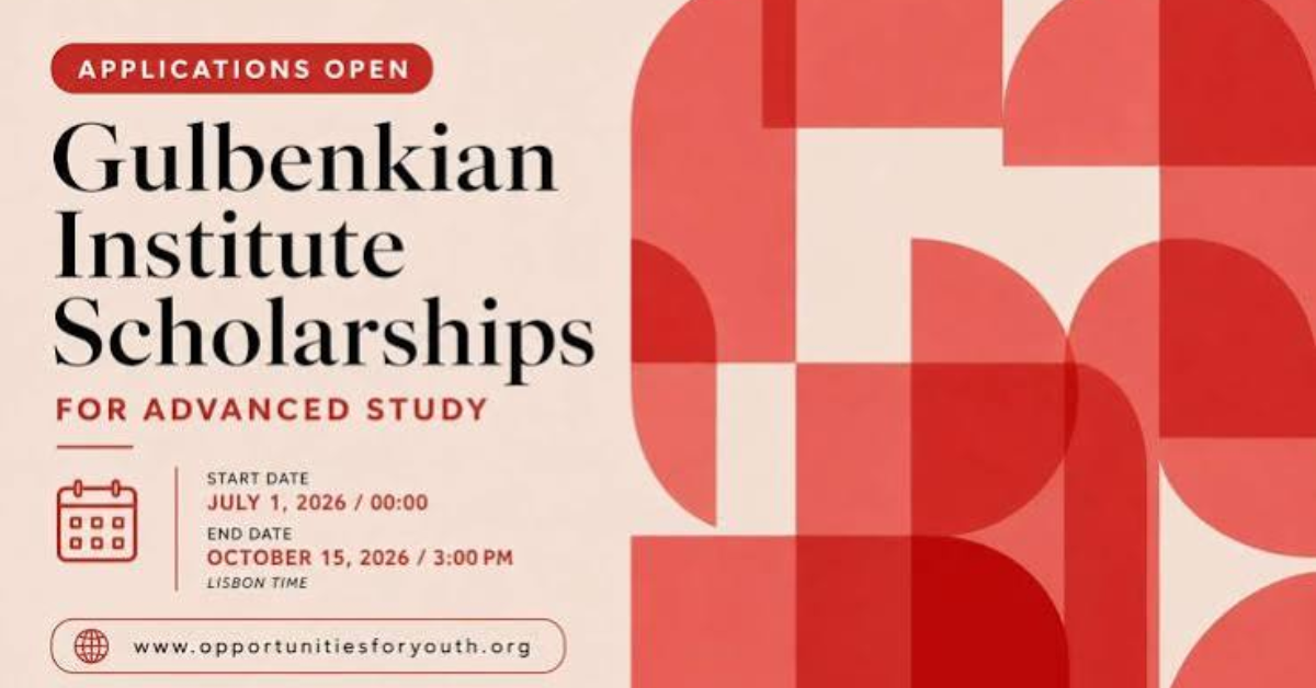 Gulbenkian Institute for Advanced Study (GIAS) Opens Applications