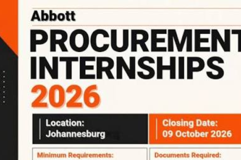 Abbott Procurement Internship in Johannesburg 2026: What to Know Before the Next Intake
