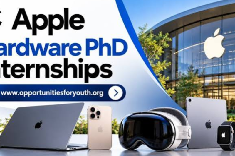 Call for Applications: Apple Hardware PhD Internships 2026