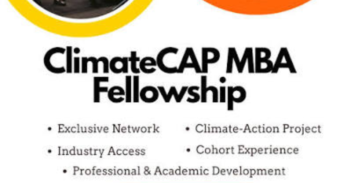 ClimateCAP MBA Fellowship 2027