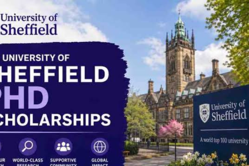 University of Sheffield AHRC PhD Scholarship 2027: Fully Funded PhD + £21,805 Stipend — International Students Can Apply