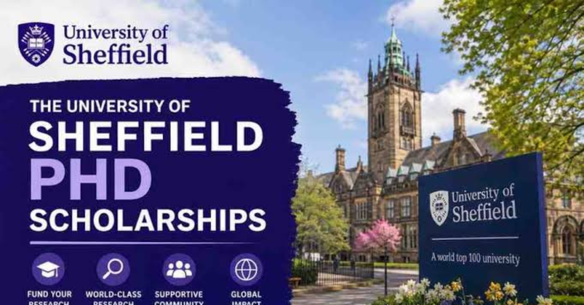 University of Sheffield AHRC PhD Scholarship 2027